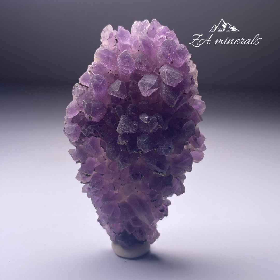 Amethyst with Pyrite HT21