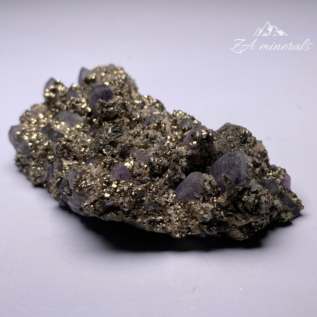 Amethyst with Pyrite HU05