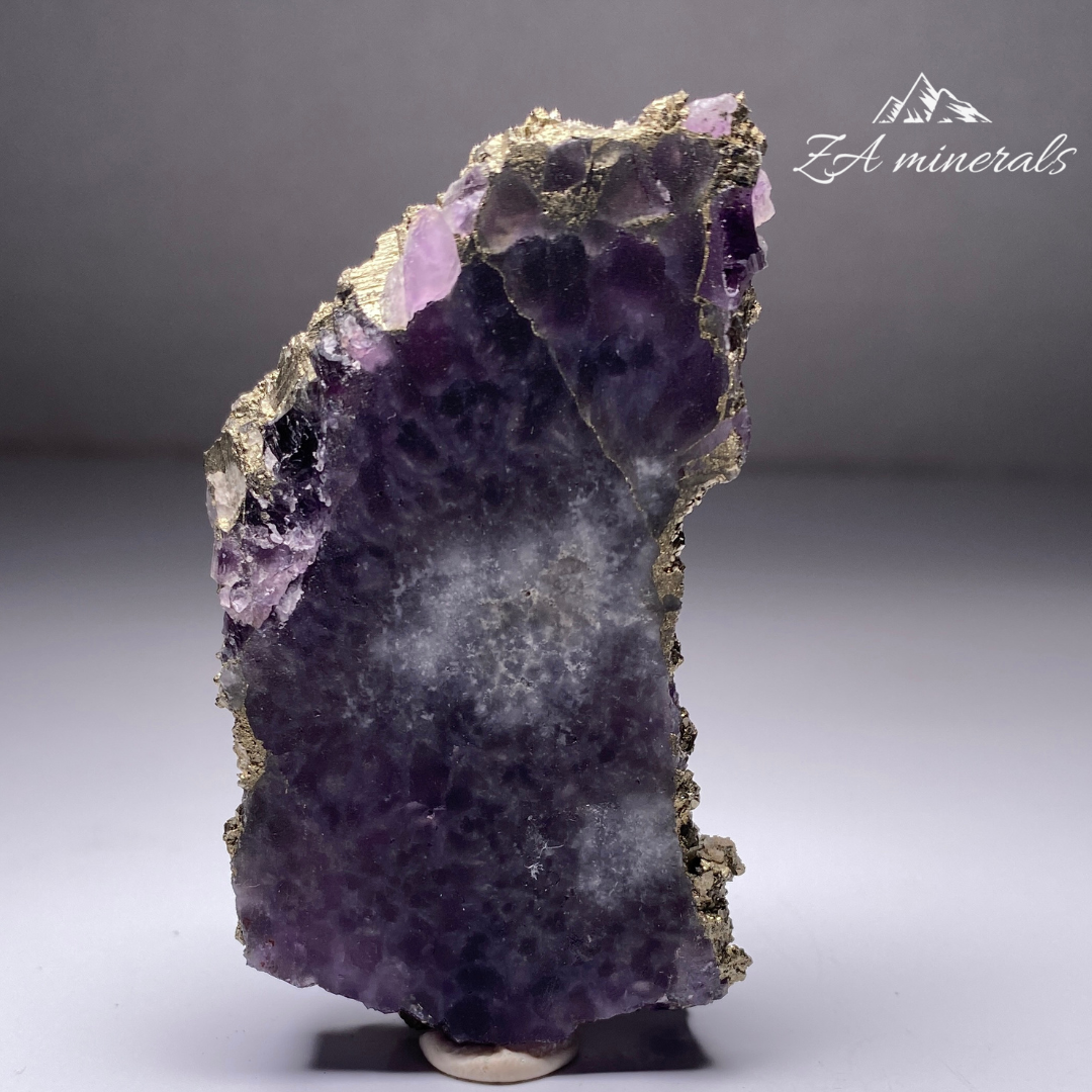 Amethyst with Pyrite HU05