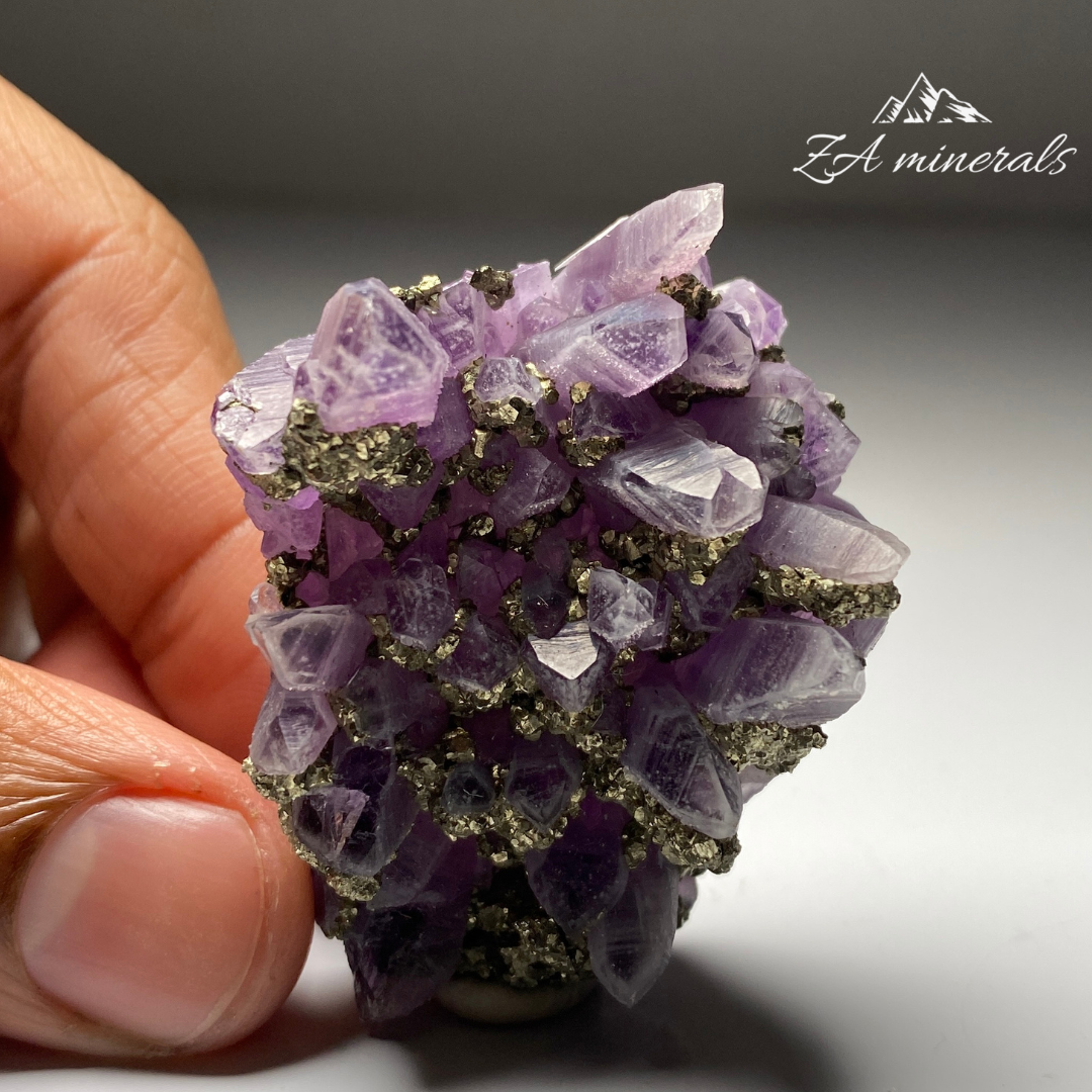 Amethyst Pyrite HV03