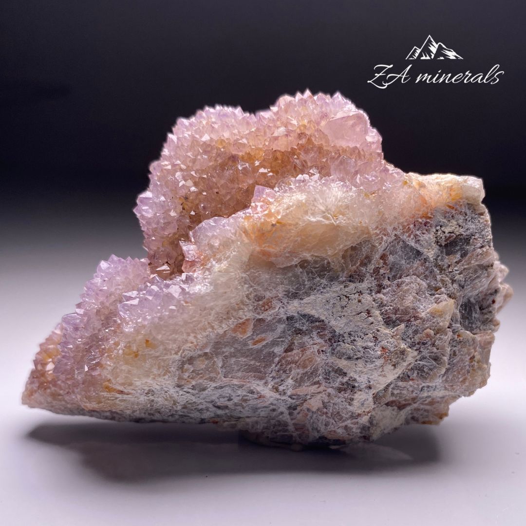 Lavender Amethyst Cactus Quartz Cluster HO19