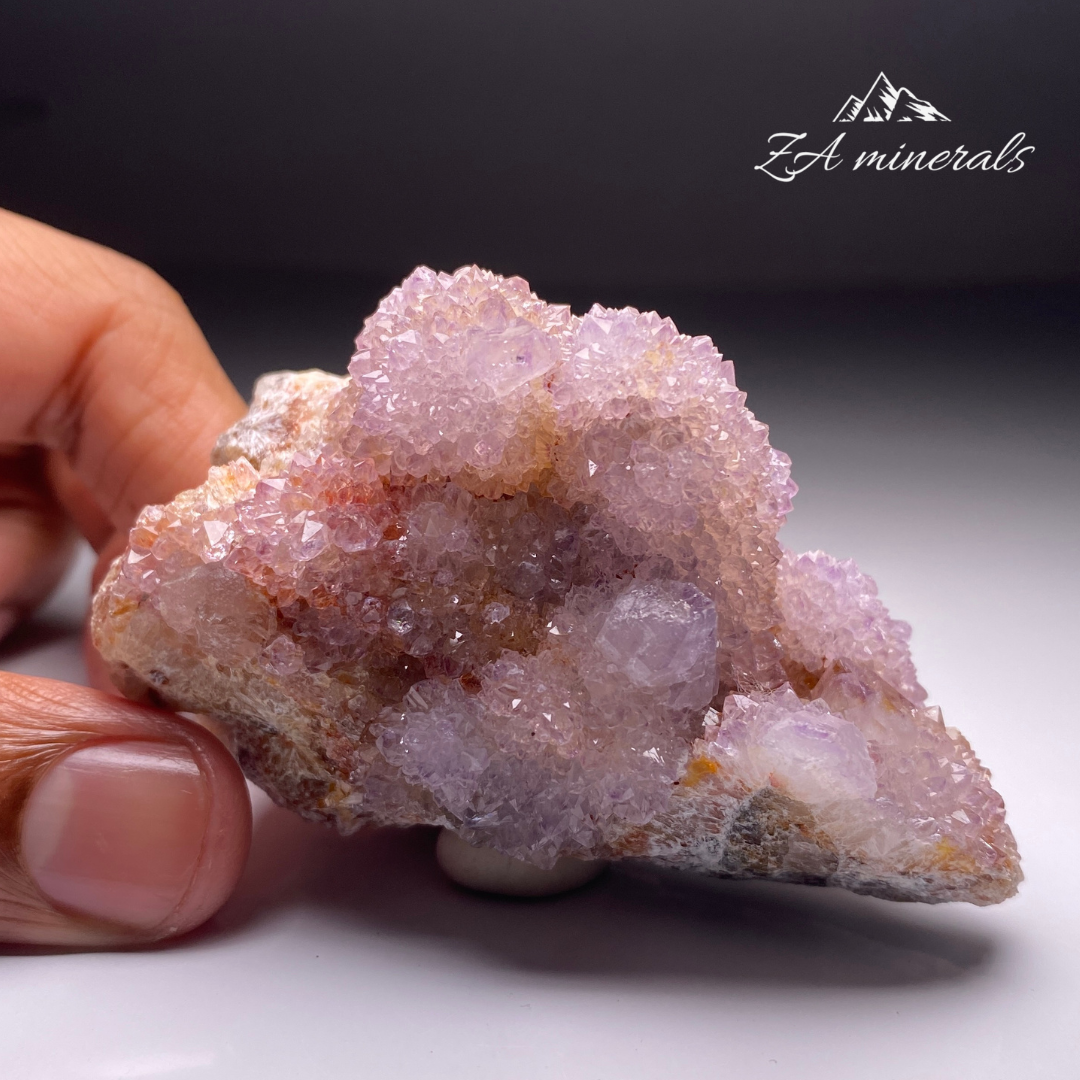 Lavender Amethyst Cactus Quartz Cluster HO19