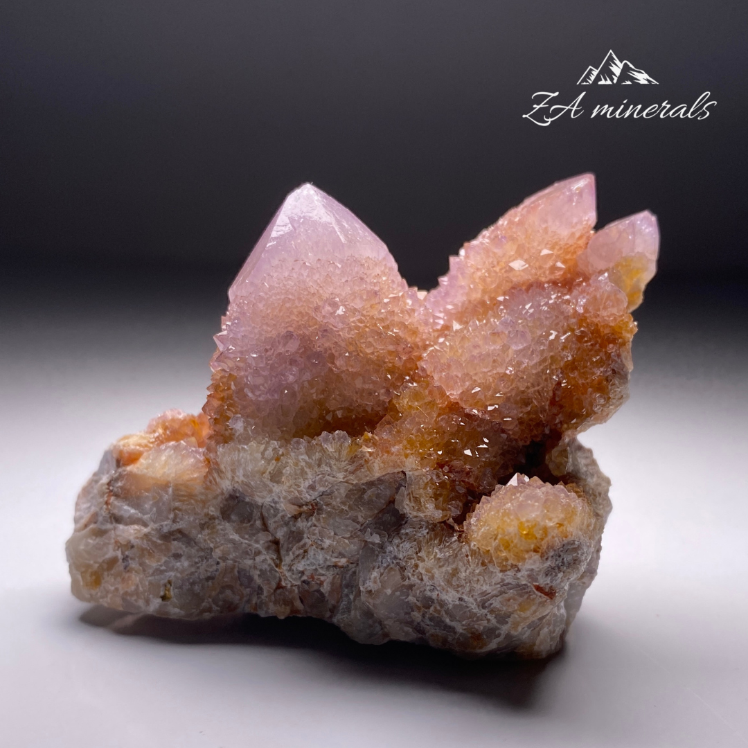 Lavender Amethyst Cactus Quartz Cluster HO21