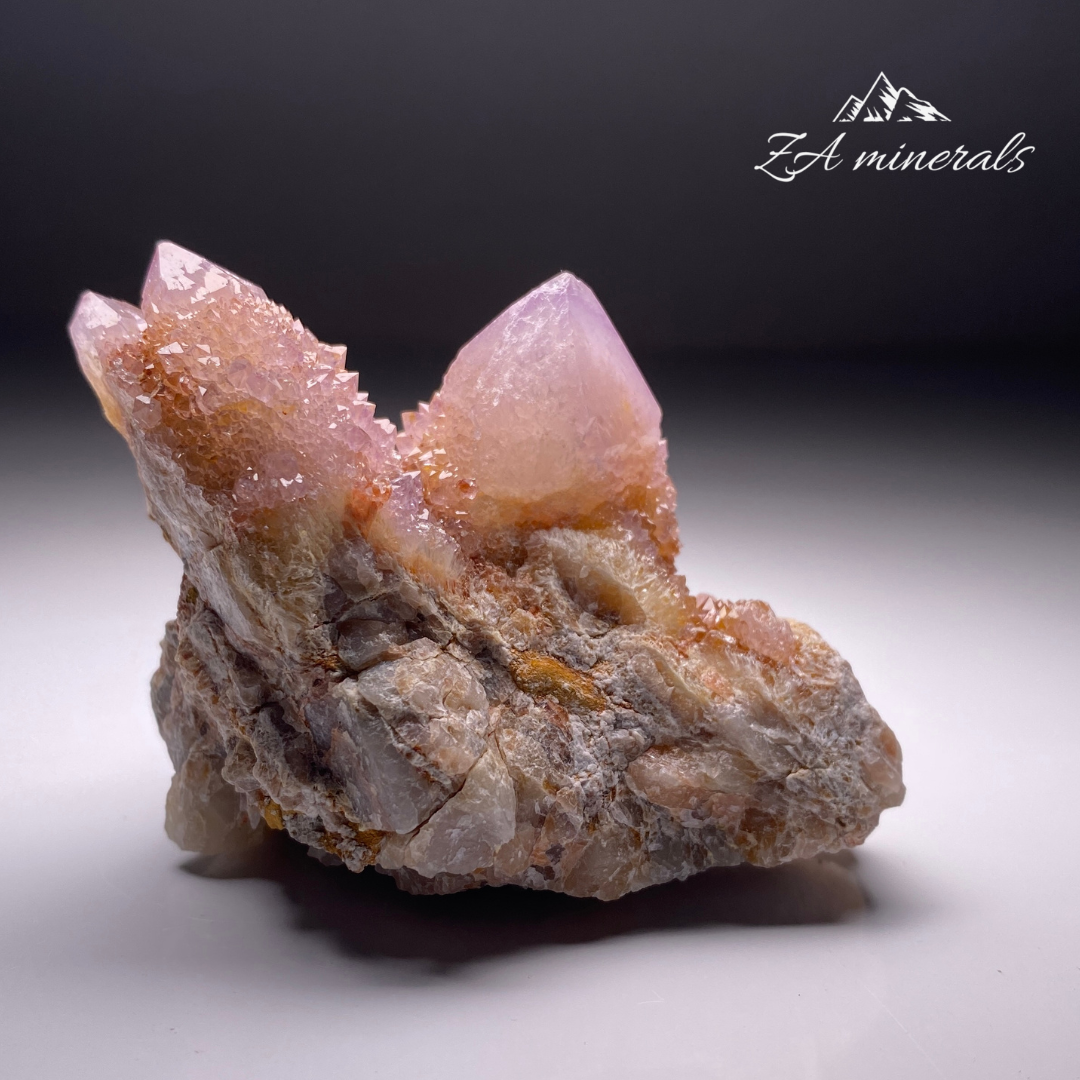 Lavender Amethyst Cactus Quartz Cluster HO21