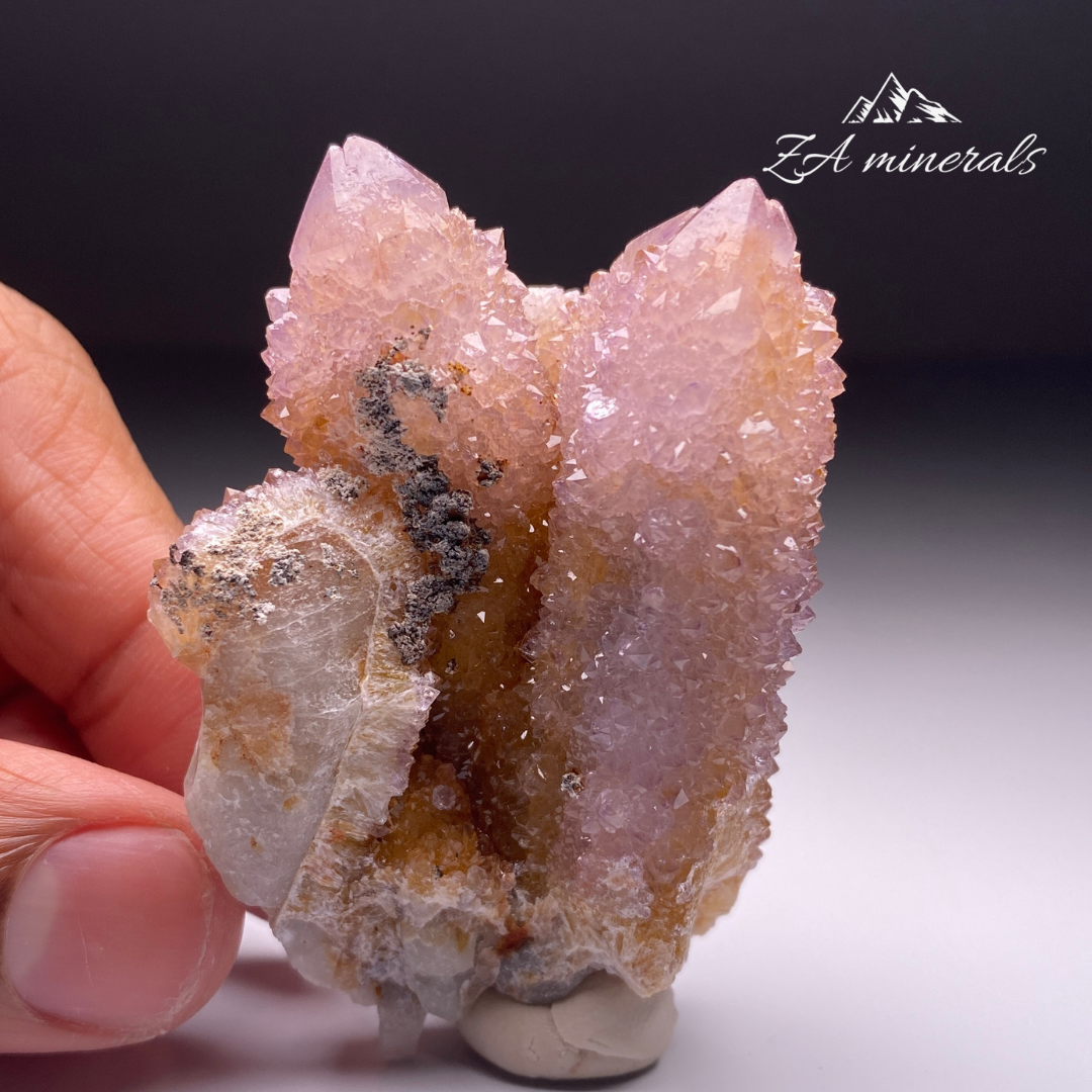 Lavender Amethyst Spirit Quartz HO09