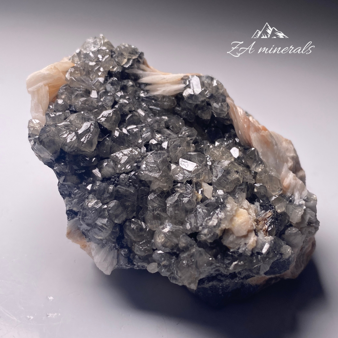 Cerussite, Baryte & Galena HT03