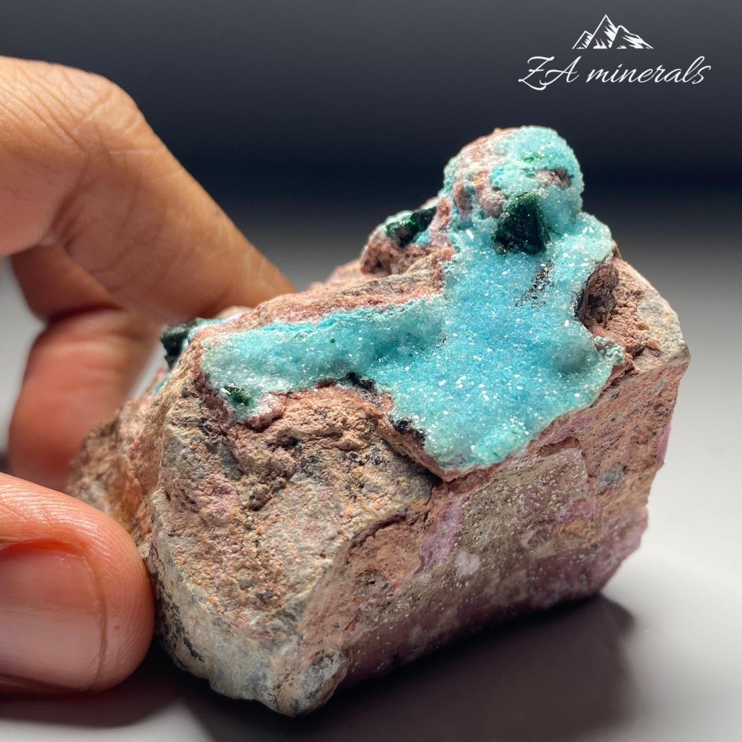 Chrysocolla Drusy Specimen HP05