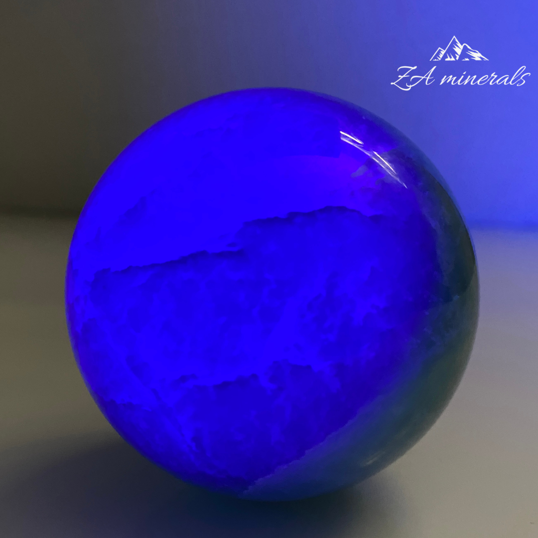 Polished Fluorite Sphere HV01