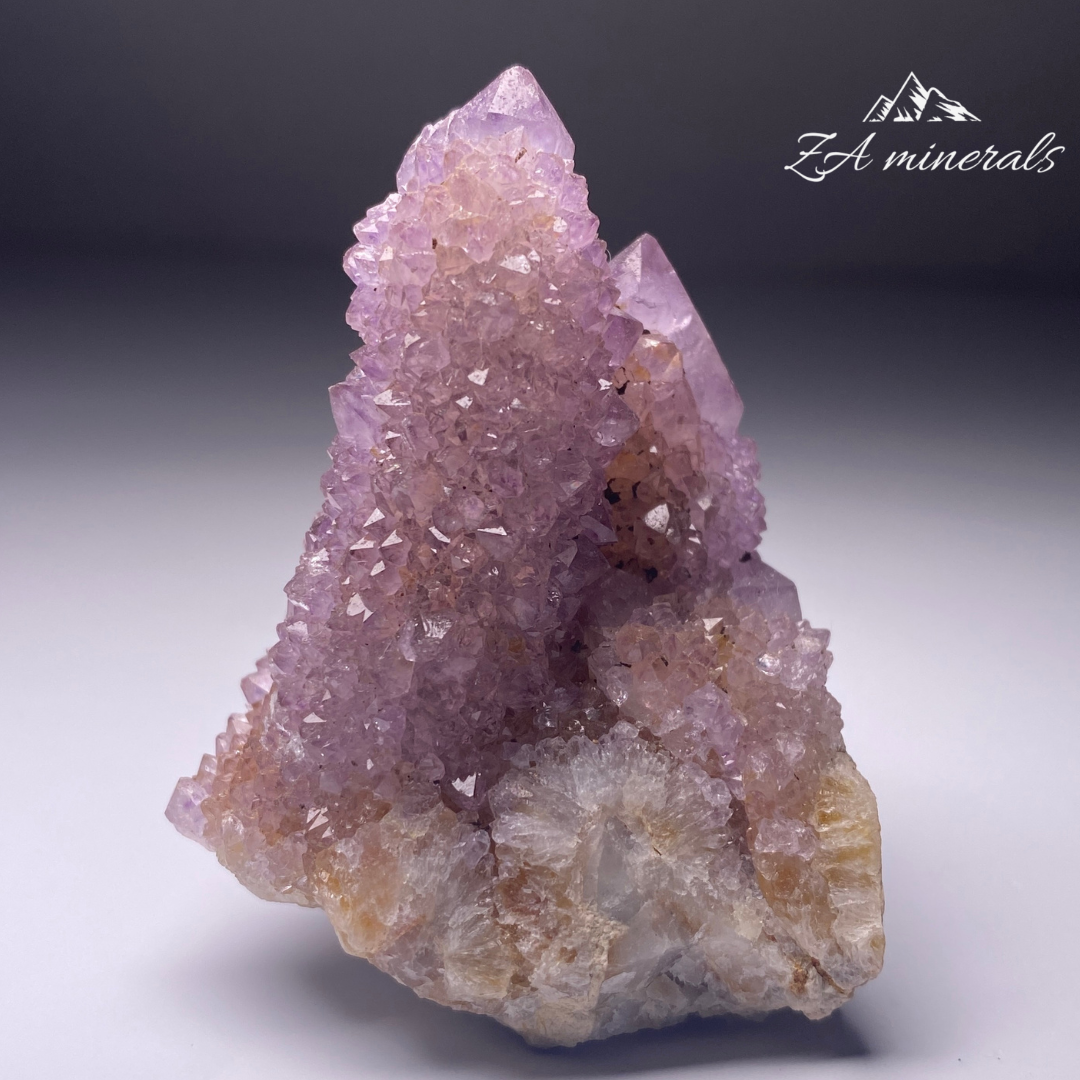 Amethyst Cactus Quartz Cluster HT11