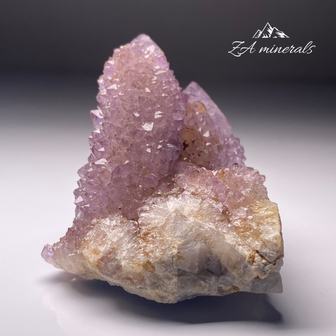 Amethyst Cactus Quartz Cluster HT11