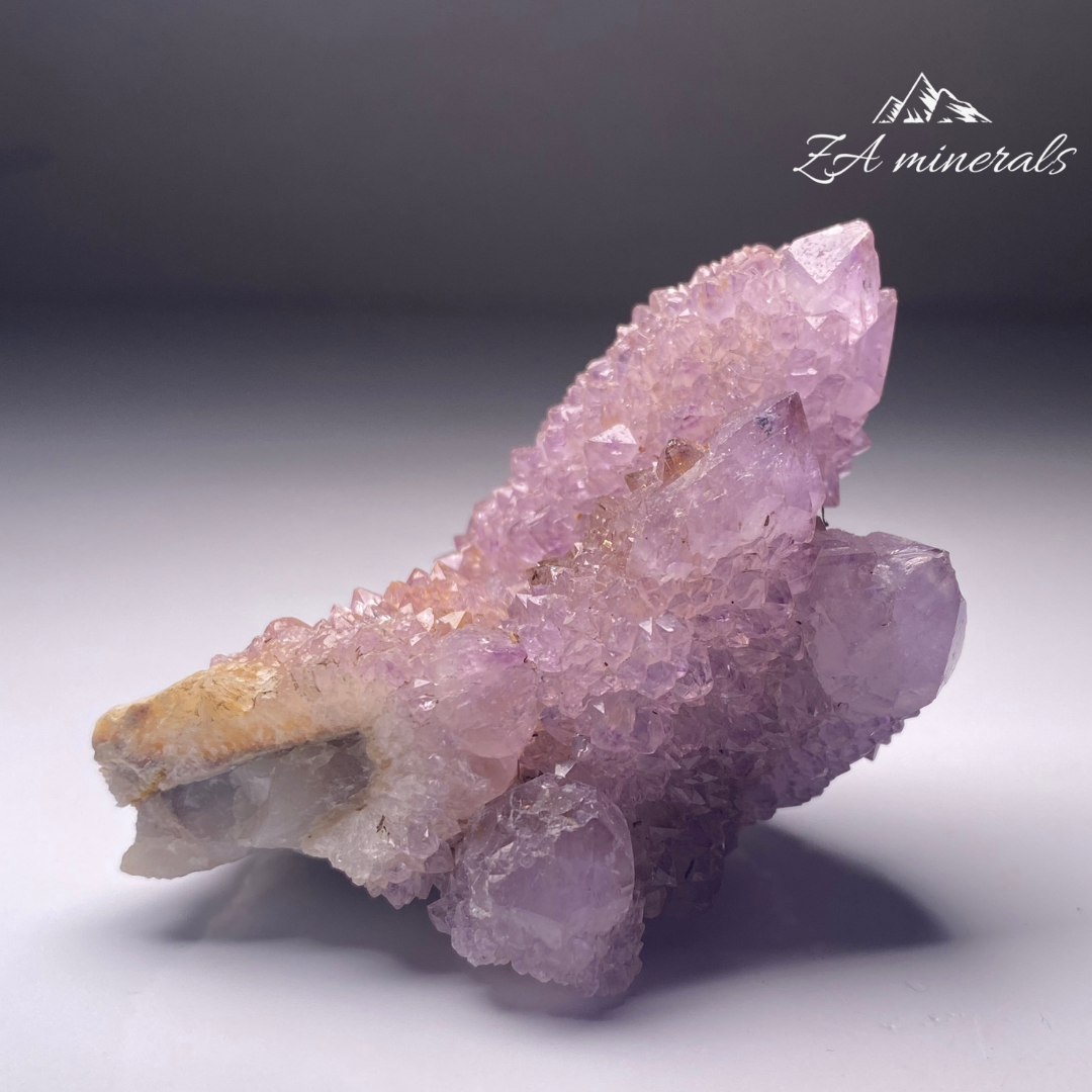 Amethyst Cactus Quartz Cluster HT11