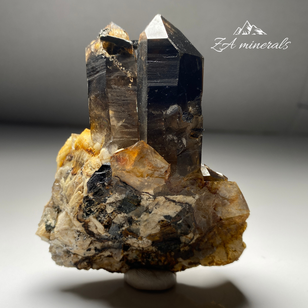 Smoky Quartz and Feldspar HV19