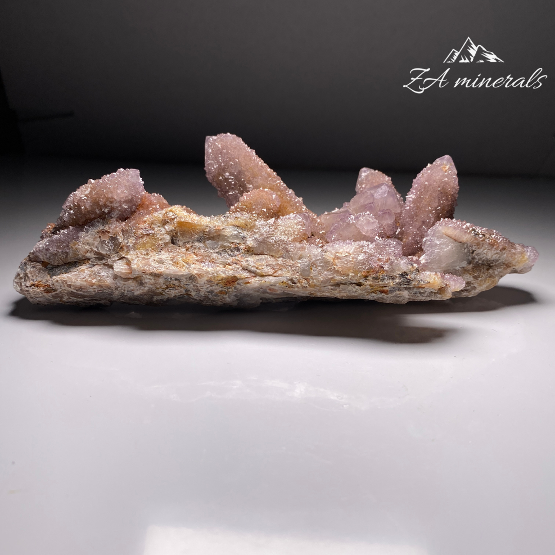 Amethyst Cactus Quartz Cluster HU24