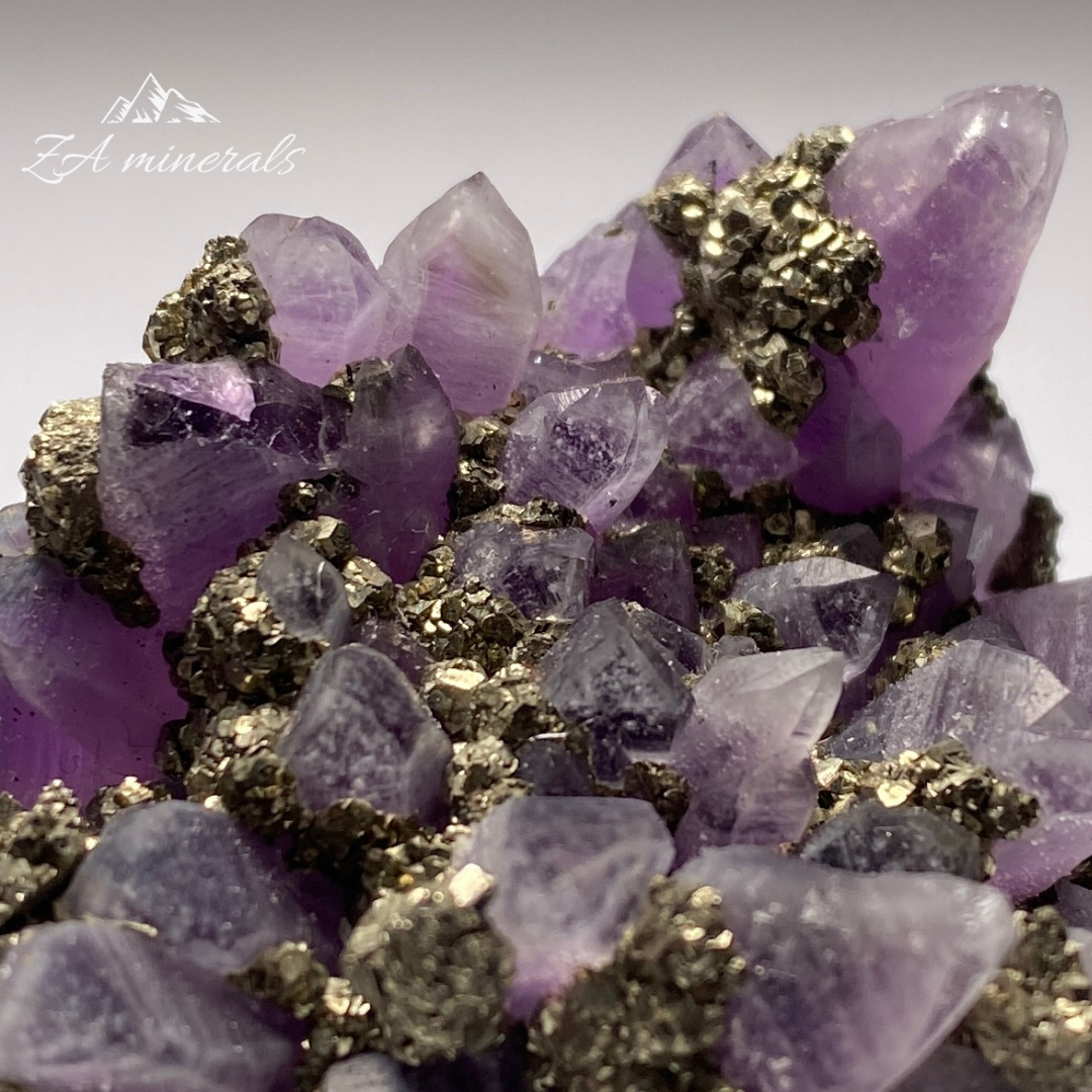 Amethyst Pyrite HV03