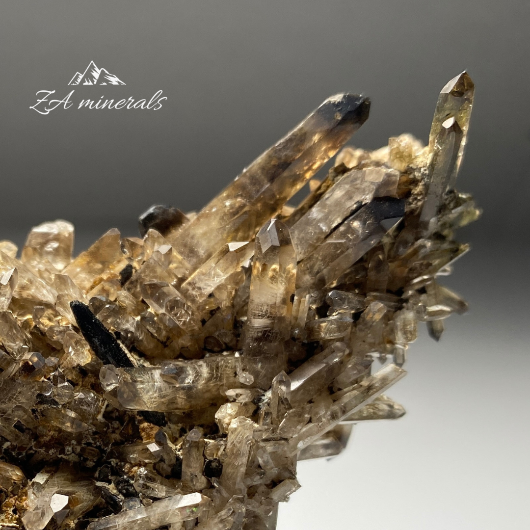 Smoky Quartz Cluster HV14